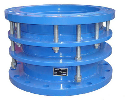 雙法蘭限位伸縮接（jiē）頭