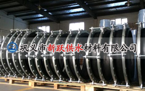 大口徑橡膠軟接頭限位裝置拉杆（gǎn）必不可少